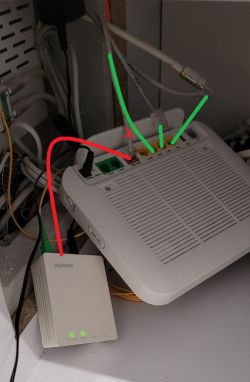 Podłączenie Internetu do gniazdek teleinformatycznych