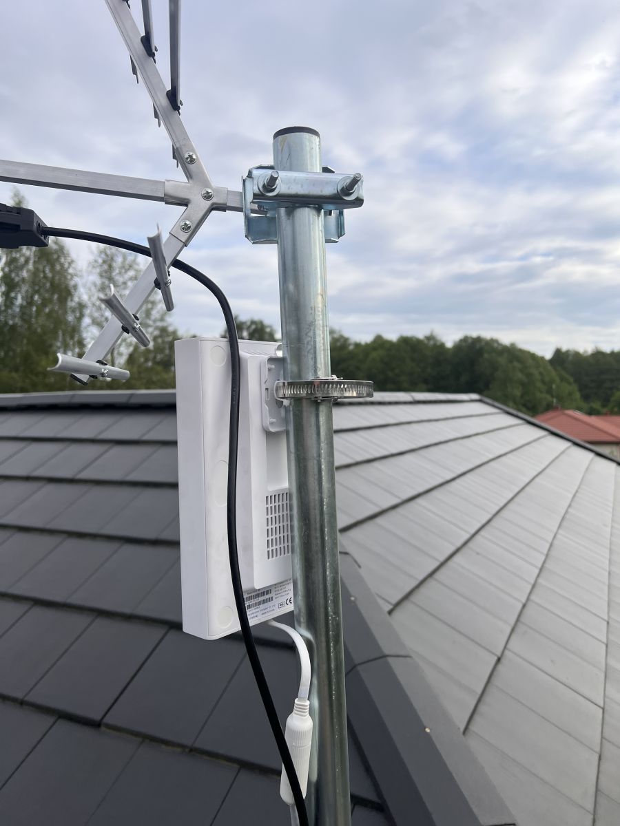Play Net Box Instalacja Internetu Play NET BOX 5G w nowym budynku - jakie wyniki?