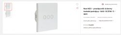 WiFi light switches NAS-SC01W-1/NAS-SC01W-3 [ESP8266][Pinout].