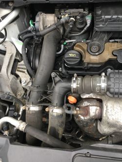 Peugeot 308 II silnik HDI 1,6 92 KM czujnik ciśnienia doładowania