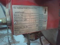 Schemat elektrycznego podłaczenia starszego palnika olejowego weishaupt Schemat elektrycznego podłaczenia starszego palnika olejowego weishaupt