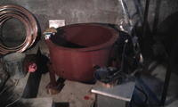 Custom 6mm Sheet Metal Buffer Heat Accumulator for 30KW Wood-Fired Boiler in Basement