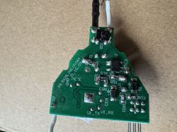 PCB in Moes 5W Candelabra Bulb Details of the PCB in a Moes light bulb