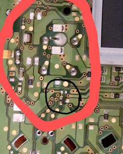 Skoda Superb - Nieświecące diody LED po przelutowaniu w liczniku