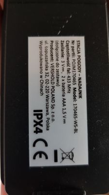 Stacja pogodowa auriol Z29536