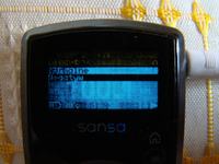 Sansa Clip - wyświetacz przygasa i rozmazuje się potem pada.