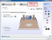 Jak ustawić 5.1 na JVC TH-S3 z Realtek HD przez SPDIF?