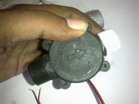 Generator prądu zamontowany w kranie