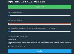 Nous Smart WiFi Bulb P3 RGBCW - CB2L + BP5758 - zmiana firmware