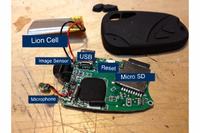 Kamera w breloczku przerobiona na kamerę do time-lapse'u