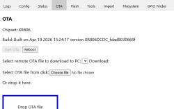 Tuya XR806 RT-WT501 flashed with OpenXR806 via phoenixMC, no AP or logs?