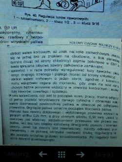 MF 255 - Luz zaworowy Perkins 3P, problem z regulacją po wymianie głowicy