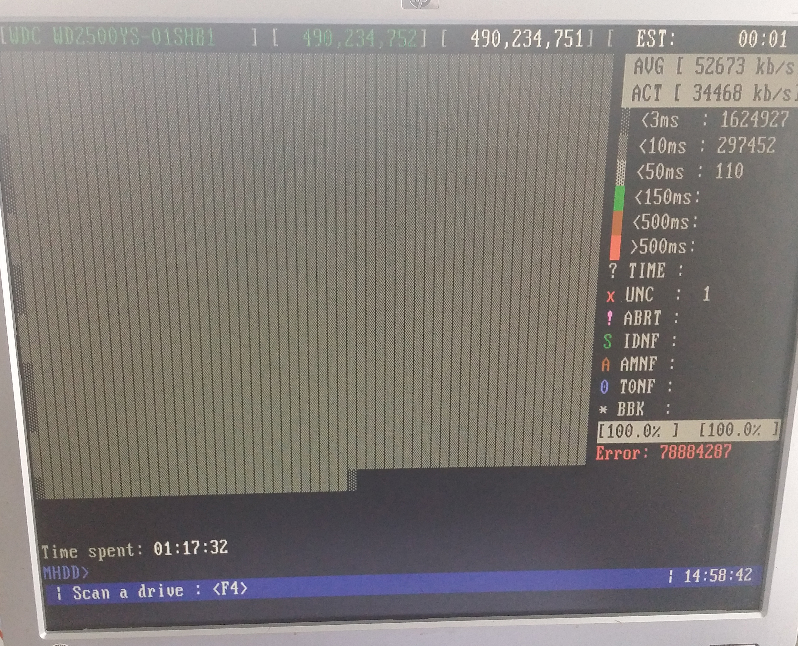 "a raid volume is degraded because of failed hard drives"