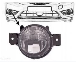 Nissan Note E12 - Jak uaktywnić przednie światła przeciwmgłowe?