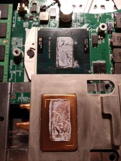 Test past termoprzewodzących AAB TG2 PK012 vs Arctic MX-2 w laptopie MSI GT 683