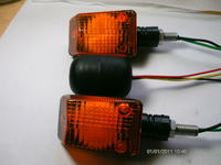 Motocyklowe kierunkowskazy LED plus przerywacz. Motocyklowe kierunkowskazy LED plus przerywacz.