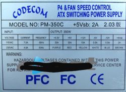 Gdzie znaleźć schemat zasilacza Atx CODECOM PM-350W?