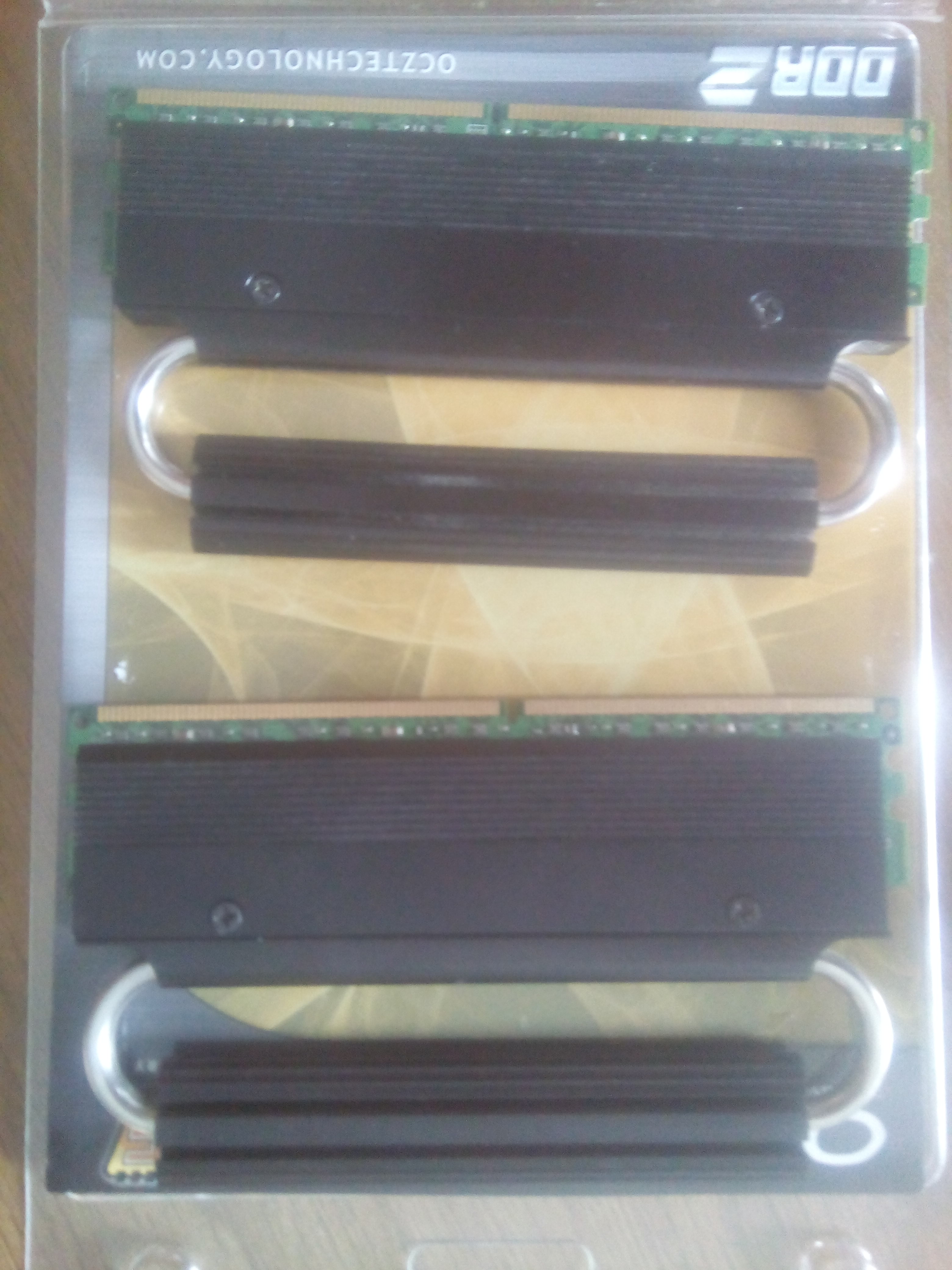 Mémoire Ram - DDR2 - OCZ Gold Series - PC2 8500 - CL 5-5-6@2.10v - 2x2GB = 4GB | Australia