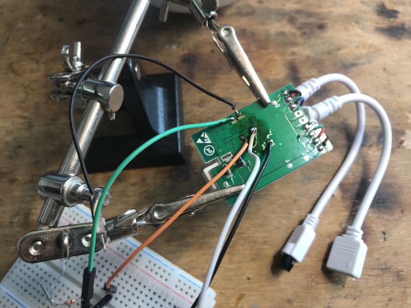 Interior, design and firmware change of the BL602-based LED strip controller from Bouffalo Lab