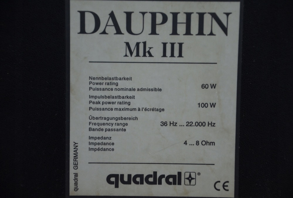 Dobór Wzmacniacza Do Kolumn Quadral Dauphin MKIII, Budżet 300-400 Zł ...