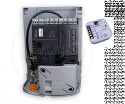 Automatyka do bramy Aria200 firmy NiceHome oraz moduł Wi-Fi SBP-01.