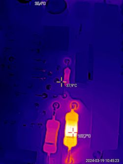 Zwarcie tranzystora IRF 540 w podajniku drutu ZP35 po wymianie