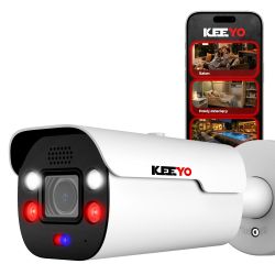 Kamera IP KEEYO LV-V-IP8M6AF-ADC 8Mpx - prezentacja, tutorial, poradnik produktowy