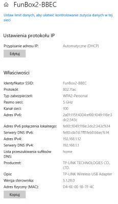 Karta WiFi TP-LINK Archer T2UH - Net z Orange 300 Mb/s a rzeczywista przepustowo Karta WiFi TP-LINK Archer T2UH - Net z Orange 300 Mb/s a rzeczywista przepustowo