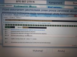 audi A3 8P lift - problem z zakodowaniem doświetlania zakrętów halogenami