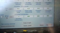 Ekran diagnostyczny systemu VAG-COM pokazujący parametry immobilizera i komunikację z ECU.