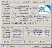 Intel Pentium DC E5200 - GRZEJE PROC/ W TEMACIE SKRINY ITD.