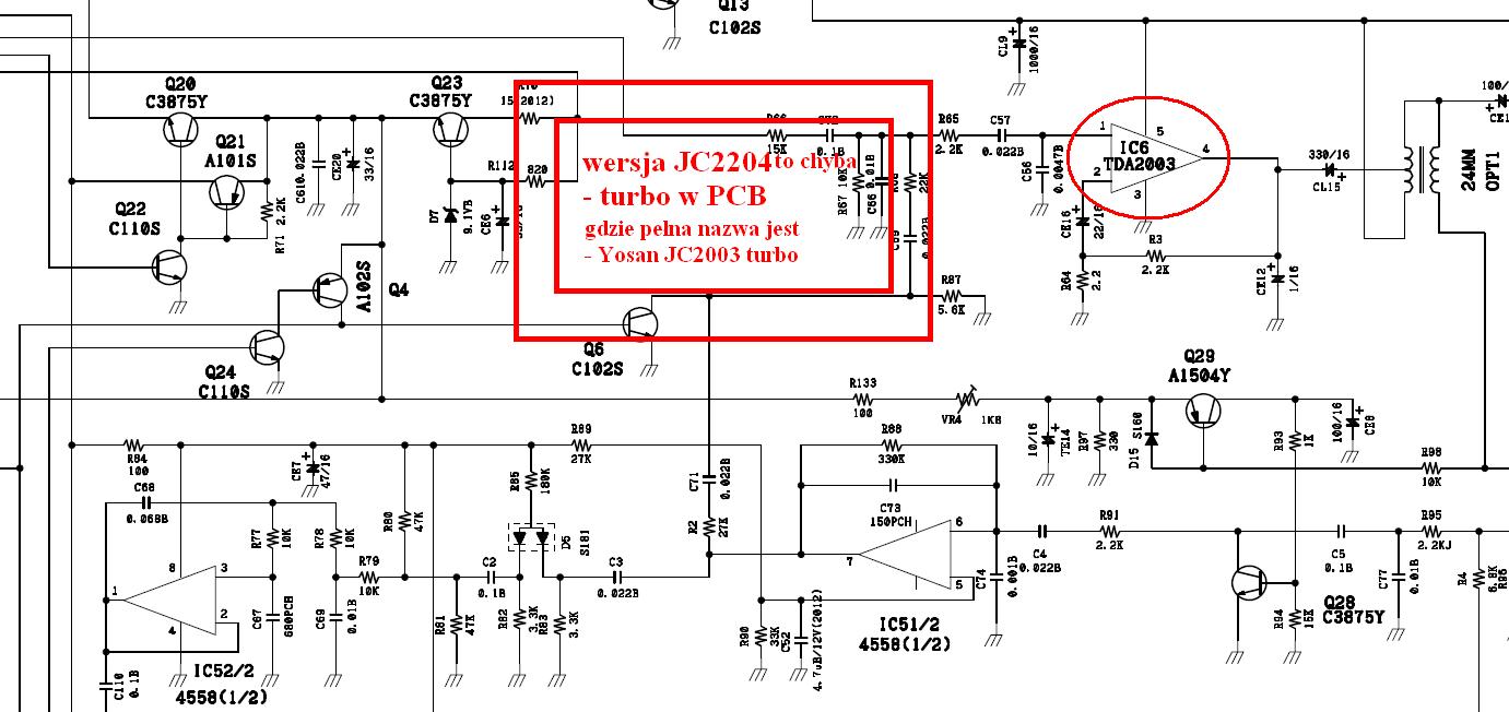 Yosan jc 2204 схема