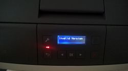 Lexmark MS410dn uwalony firmware, nie można wejść w Invalid Engine Mode
