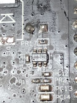 Prośba o identyfikacje elementu smd w zasilaczu rejestratora do kamer