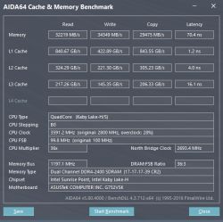 Asus ROG G752VSK - The keyboard does not work