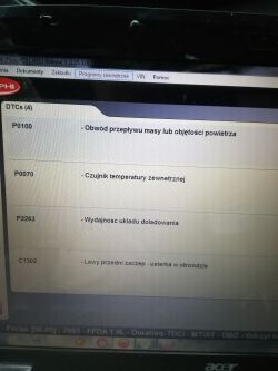 Ford Focus mk1 1.8TDCi traci moc, błędy silnika i świec żarowych