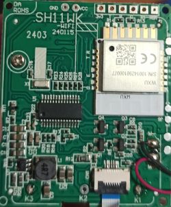 Tuya WXU XR806 from TRV Heater Device flashing, SDK, firmware change research