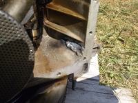 Fiat 126 el - jak naprawić pęknięty blok silnika przy mocowaniu tłumika?