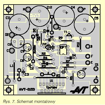 Budowa wzmacniacza 300W 2.1 z TDA7294 - opinie i schematy