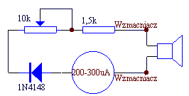 Czy można pod kabel od głośnika podłączyć potencjometr?