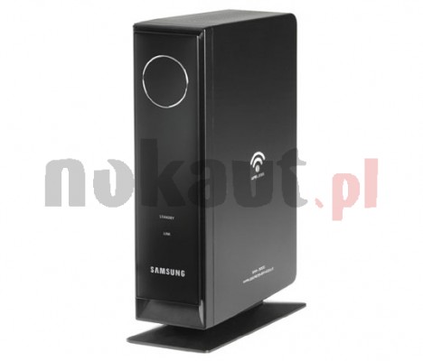 Bezprzewodowy przekaźnik sygnału na głośniki.