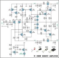 Wzmacniacz 200W MOSFET Wzmacniacz 200W MOSFET