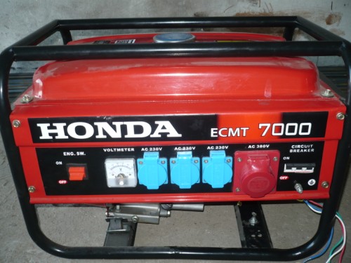 Agregat Honda Ect 7000P Częsci Pierwsze