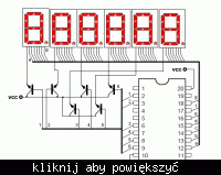 [ATtiny2313][asm] - zegarek i wyświetlacze 7-segmentowe