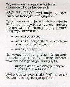 palący sie serwis w peugeocie 406hdi