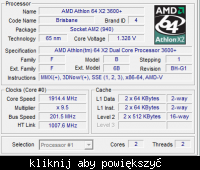 Blokada podkręcania AMD Athlon