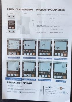 WiFi Smart Meter and Energy Protector User Manual User manual for WiFi Smart Meter and Energy Protector.