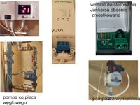 connection of the condensing furnace to the old installation with a plate heat e