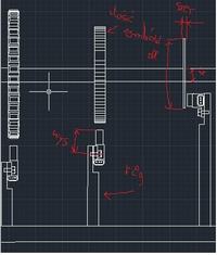 Projekt stanowiska diagnostycznego do czujników wałka i wału - wymiary kół