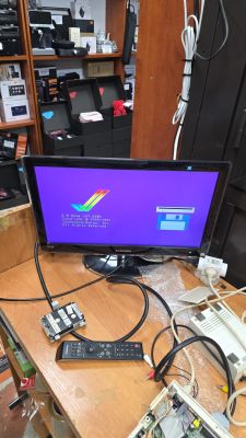 Amiga 600 po recapie - wstaje, ale pokazuje błąd na ekranie jak zdiagnozować?